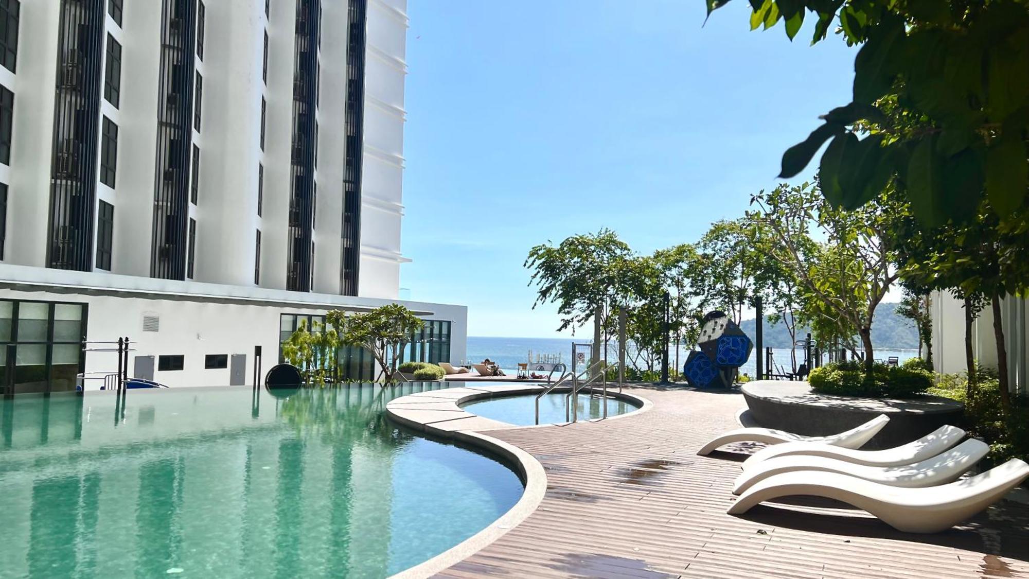 The Shore Executive Suites By Ys Luxury Kota Kinabalu Eksteriør bilde